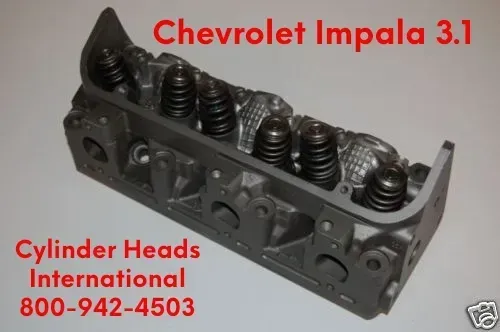 A cylinder head for a chevrolet impala 3.1