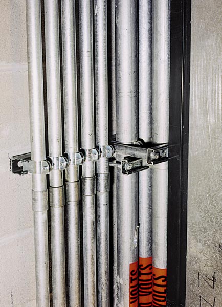 metal pipes