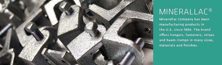 Minerallac beam clamp hardware