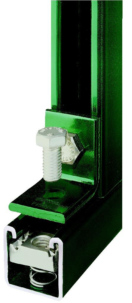 green metal part