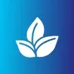 Energy-efficient roofing leaves icon
