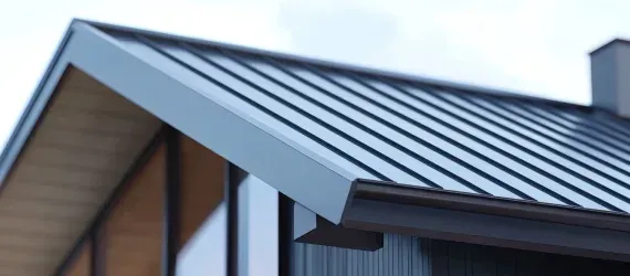Metal roof installed on residential home in Maryland