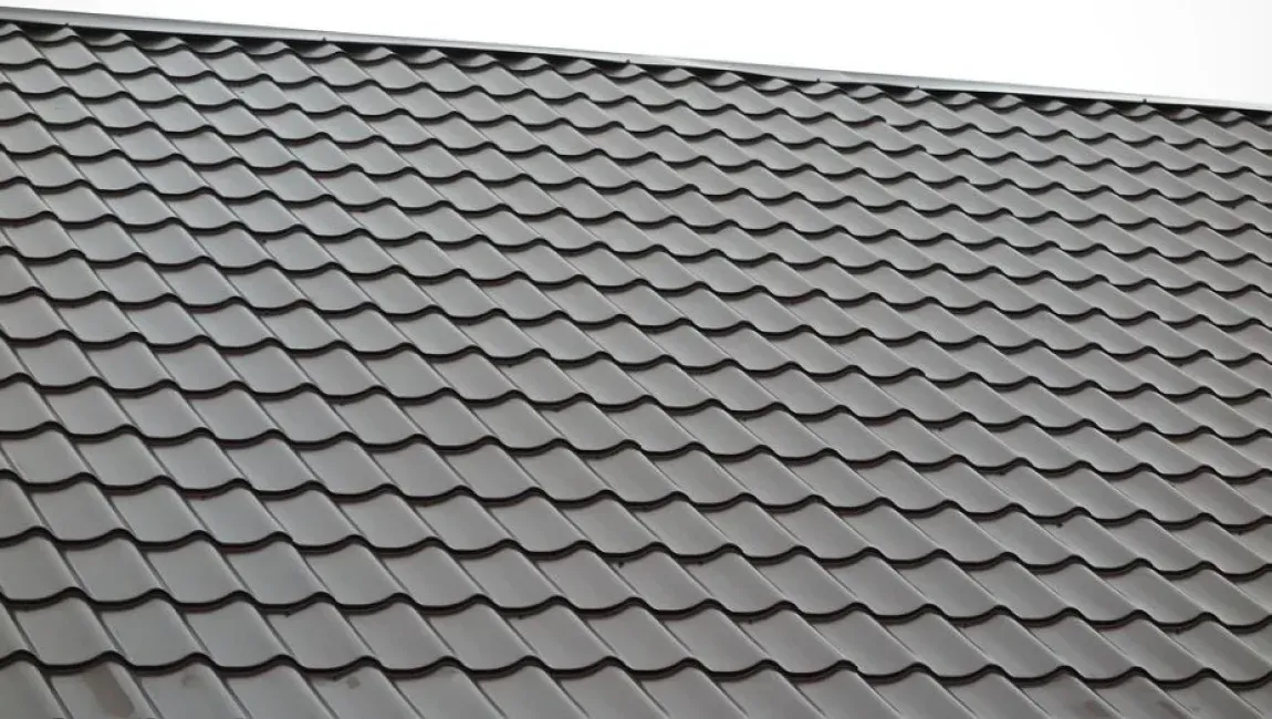 PVC roof installation on a commercial building in Maryland.