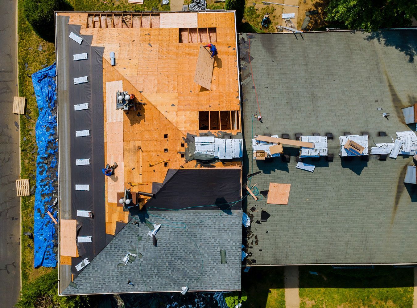 Residential asphalt shingle replacement in Edgewater, MD