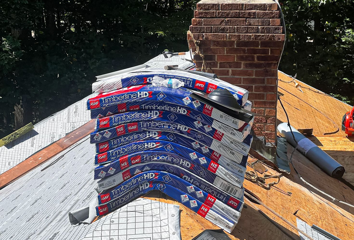 Residential roof replacement and underlayment in Silver Spring, MD