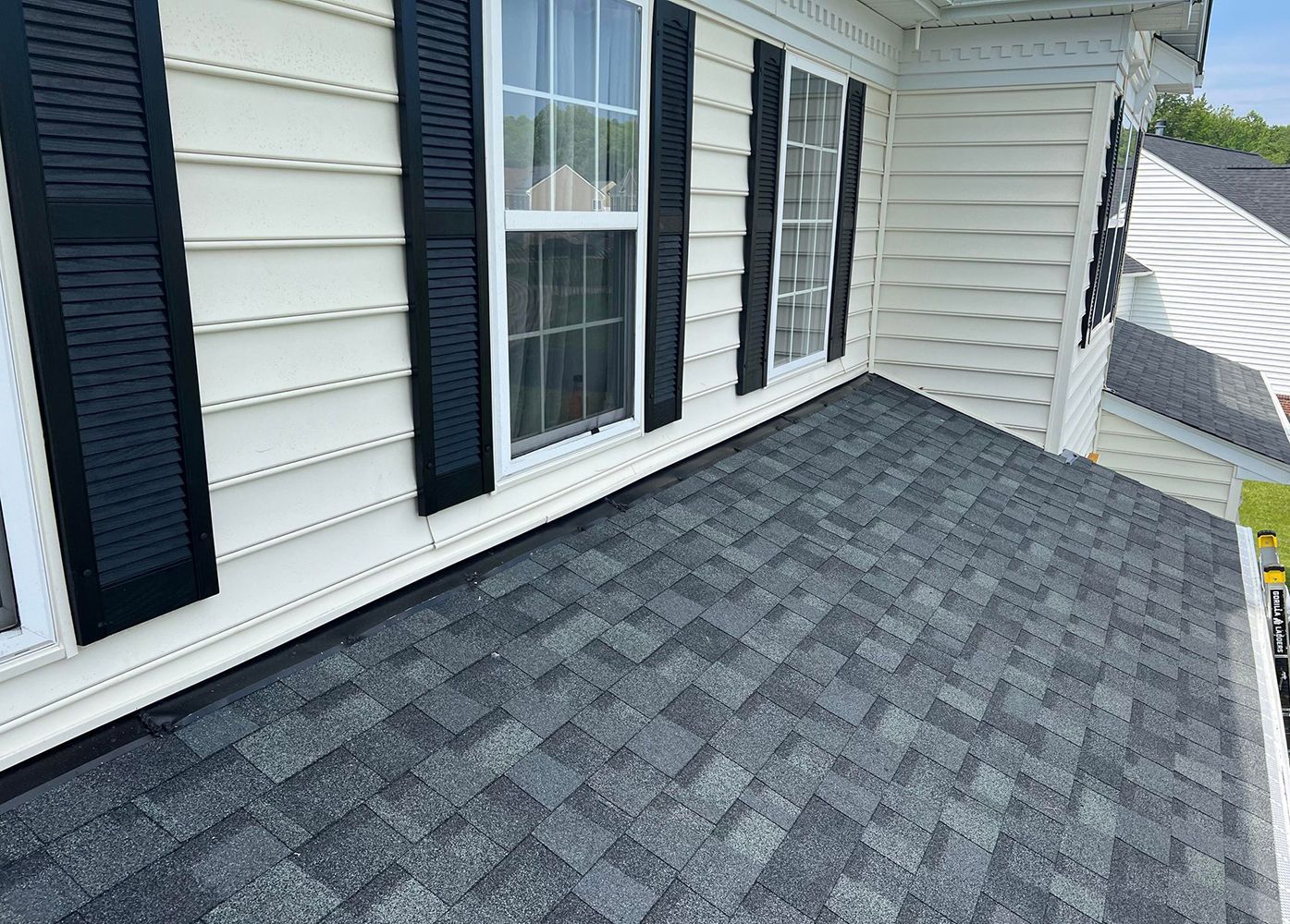 Residential asphalt shingle roof installation in Maryland