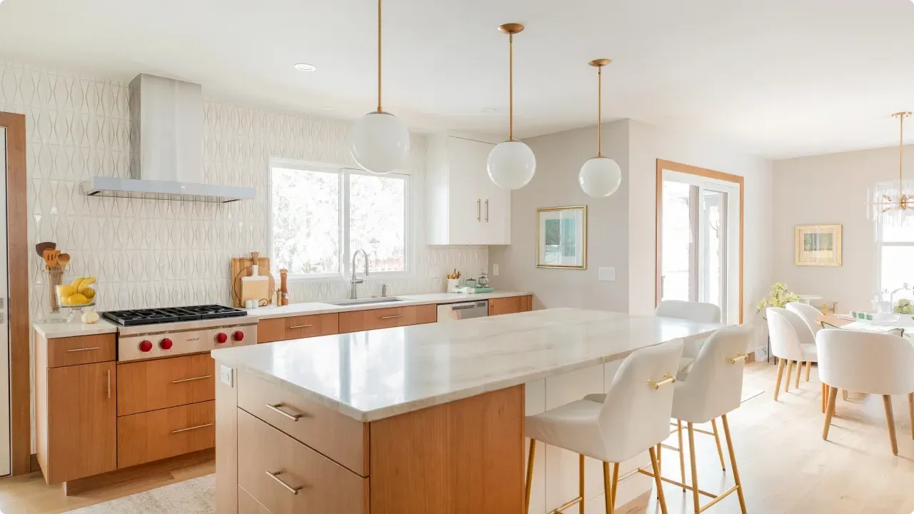 Mid Century Modern Kitchen Kitchen Remodel by Bella Domicile Inc. project photo