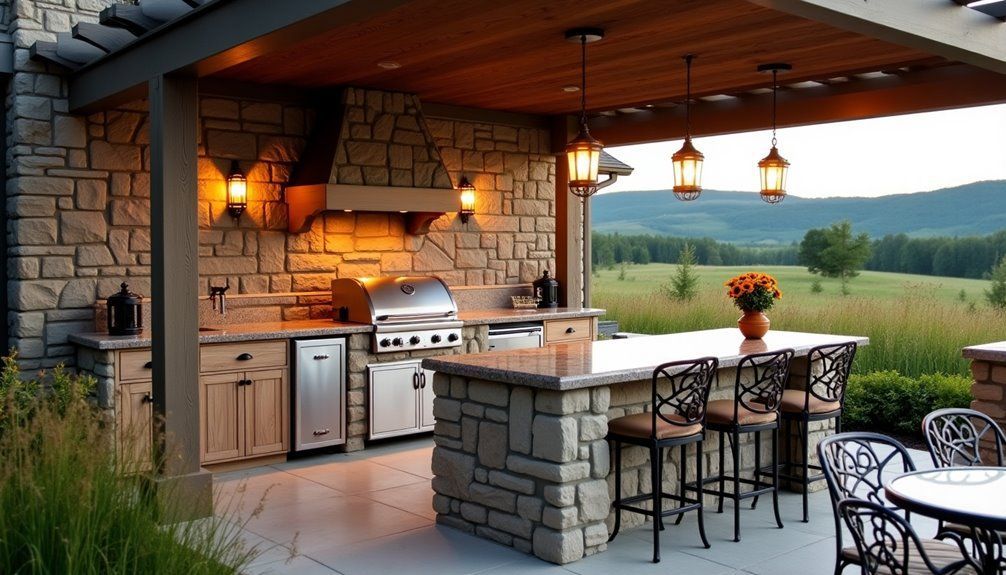 Kitchen remodel detail in Spring Green, WI by Bella Domicile