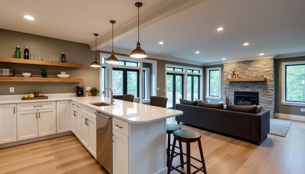 Completed renovation in Fitchburg, WI by Bella Domicile