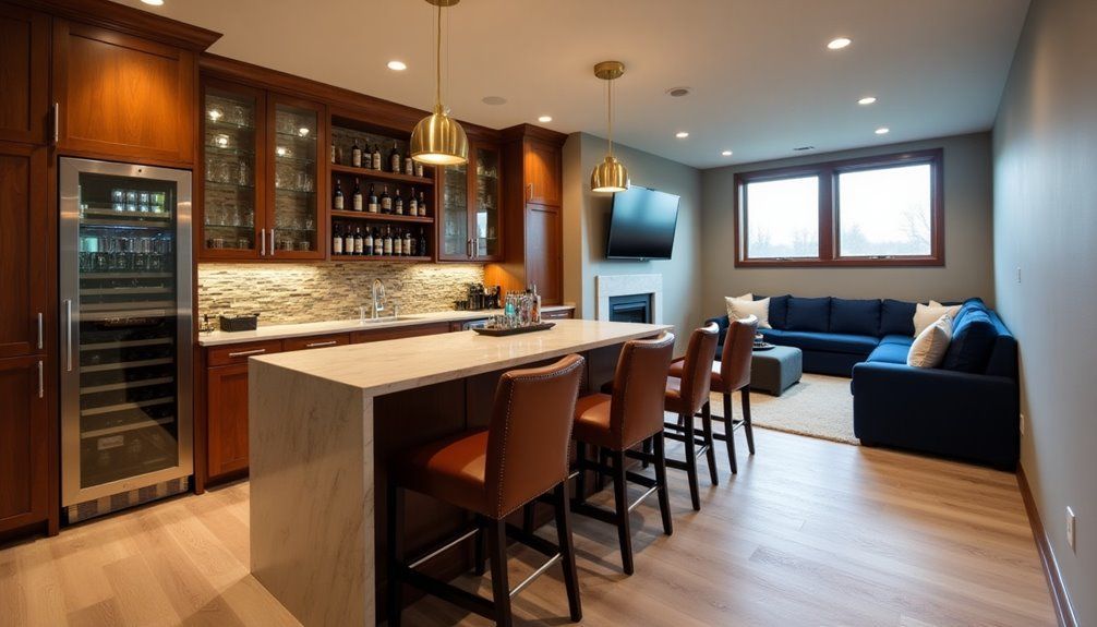 Completed home renovation in Oregon, WI by Bella Domicile
