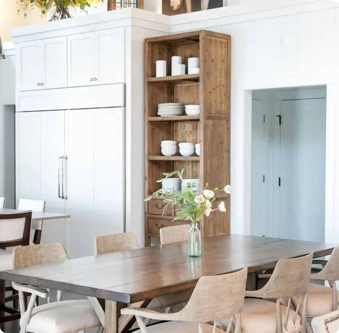 Interior room remodel and custom design by Bella Domicile