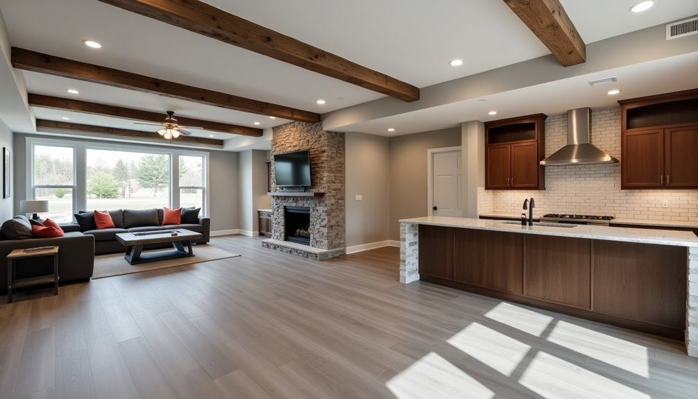 Completed renovation in Wisconsin Dells by Bella Domicile