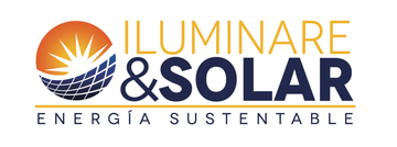 Logotipo Iluminare and solar
