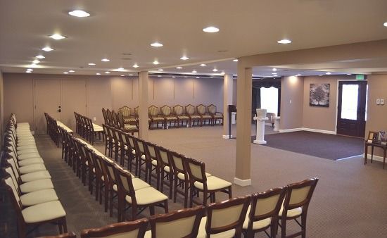 Interior of Shifler location with Parise Family Funeral Care