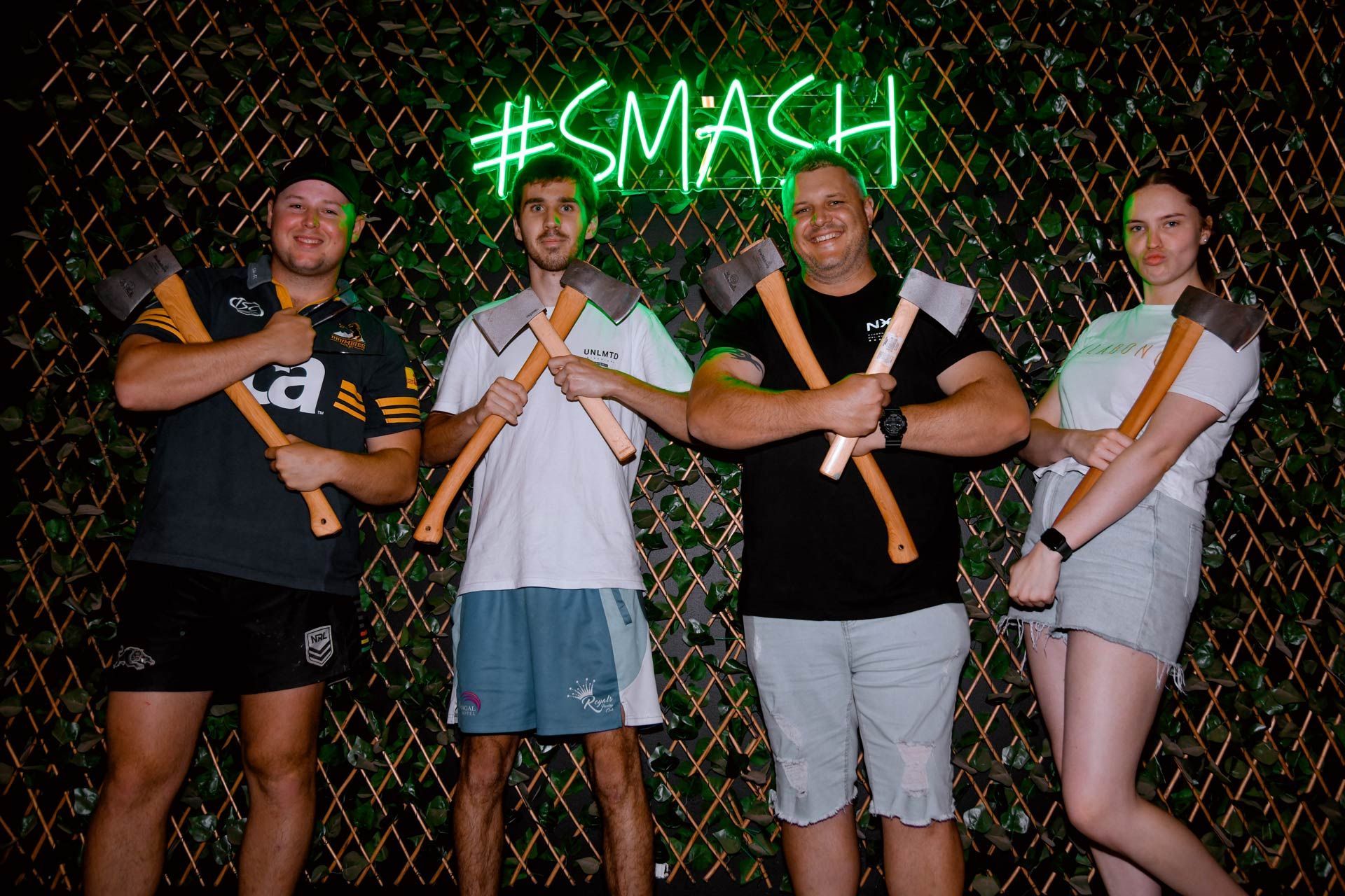 Quad Axe throwing