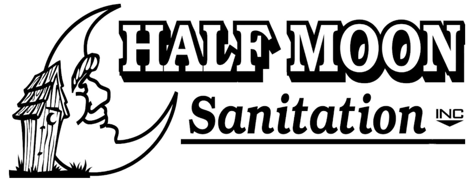 Half Moon Sanitation logo