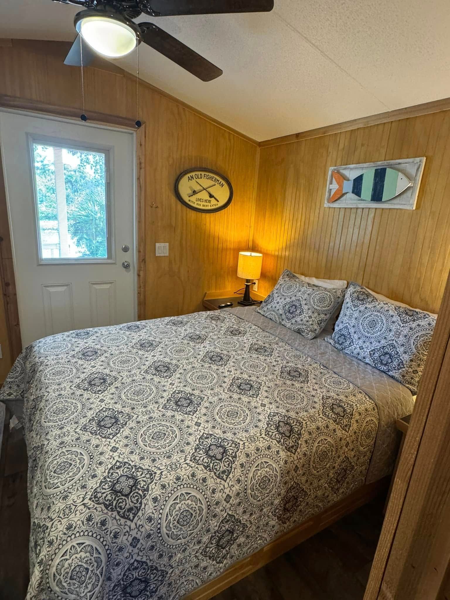 inside view of a clean bedroom