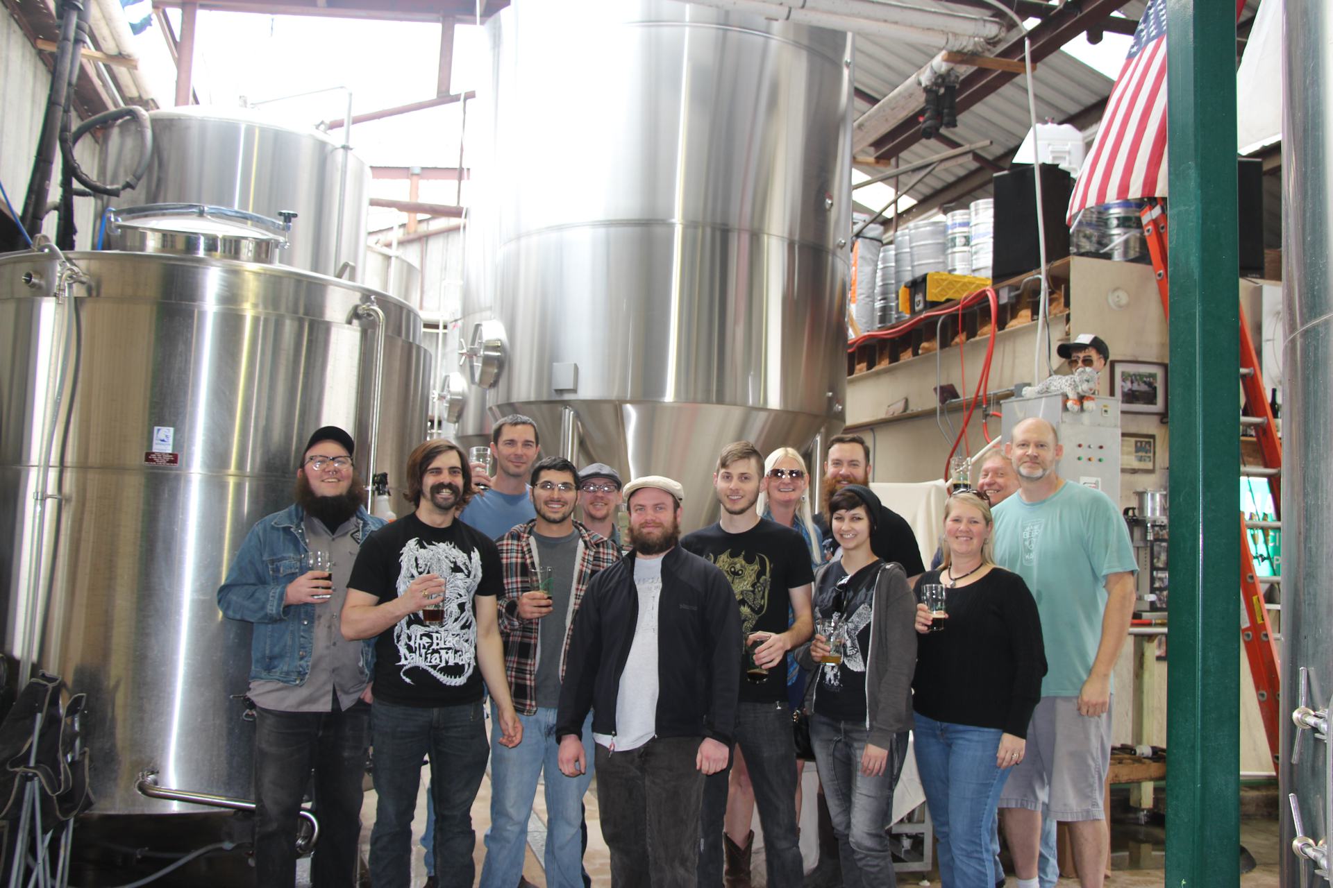 Group at Local Brewery - Magnolia, TX