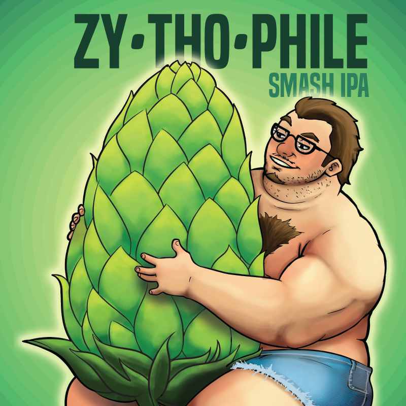 Zytho Green Merch Art