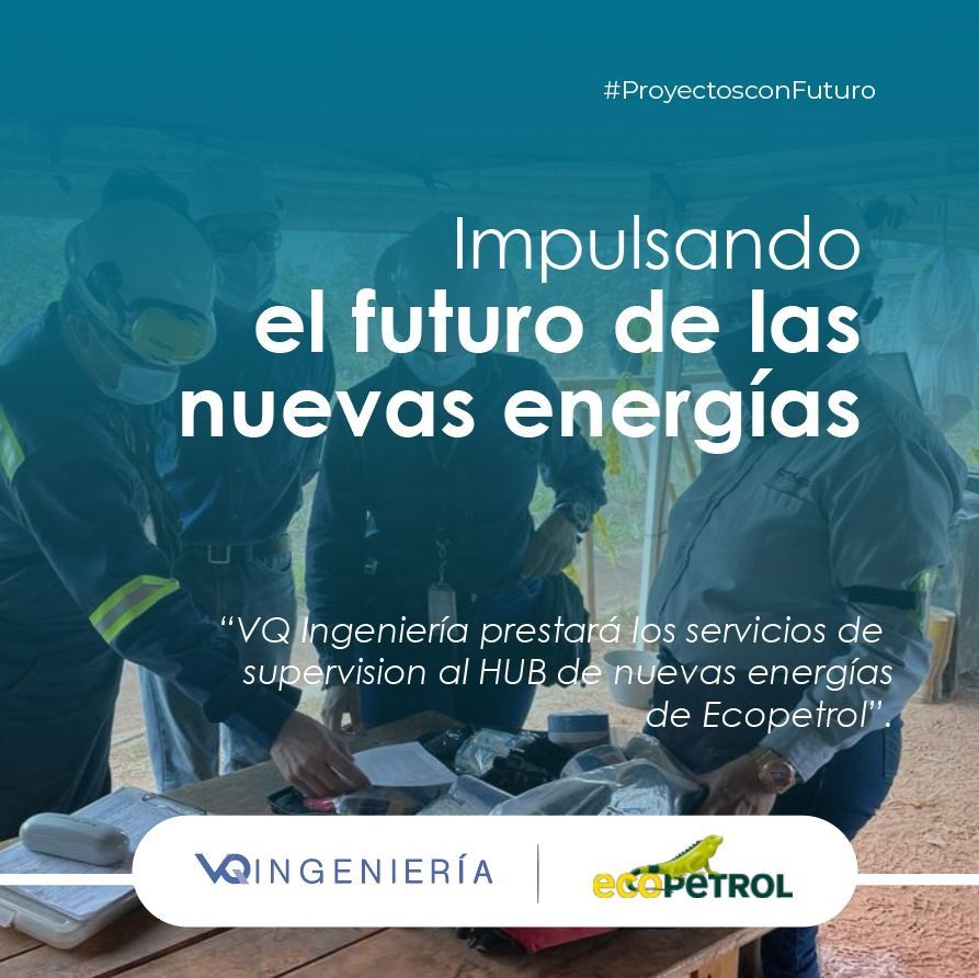 A poster that says impulsando el futuro de las nuevas energias