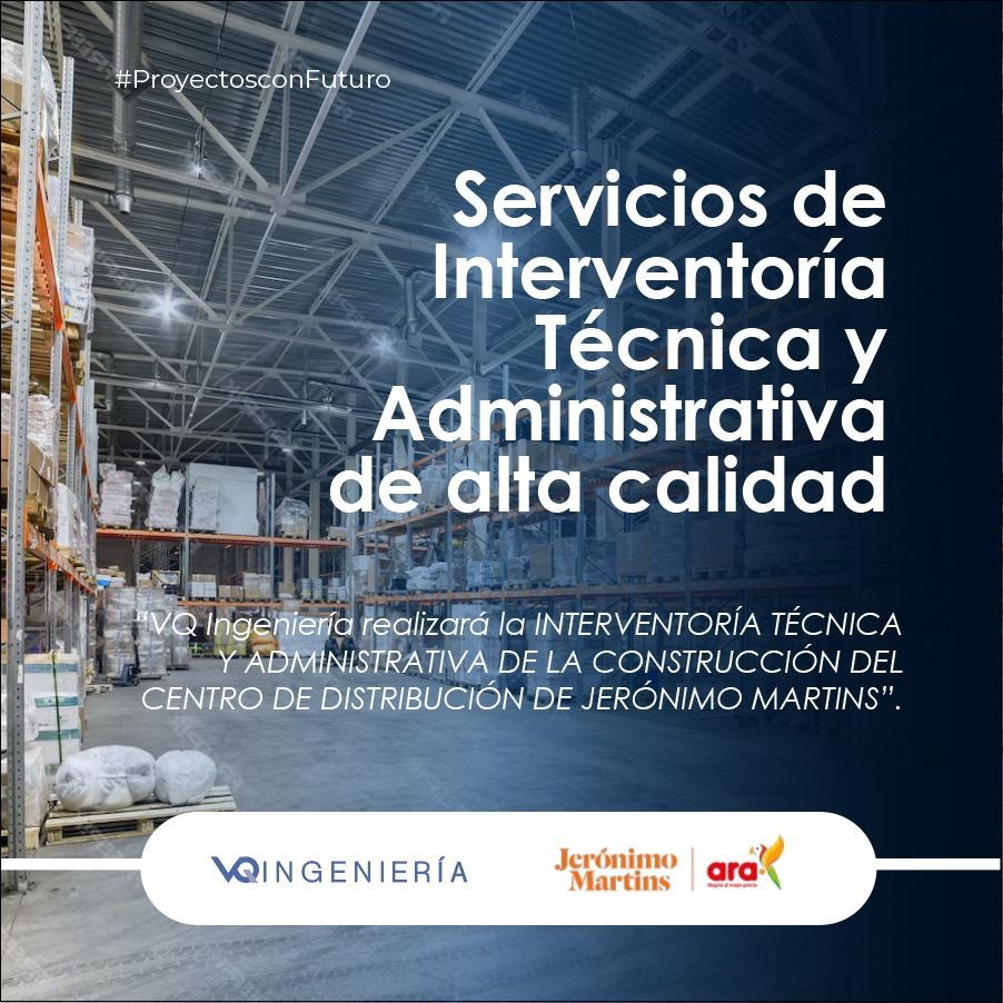 An advertisement for servicios de interventoria tecnica y administrativa de alta calidad