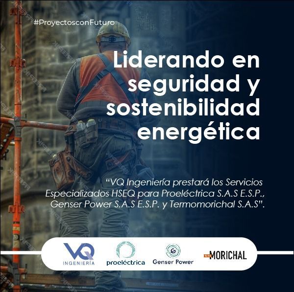 A poster for liderando en seguridad y sostenibilidad energetica