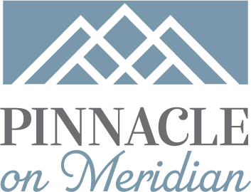Pinnacle on Meridian Logo - header, go to homepage