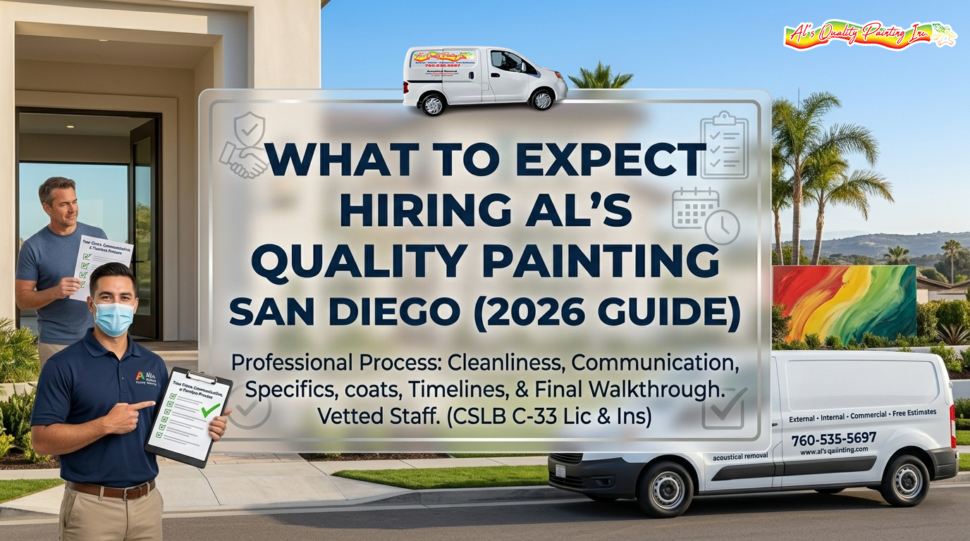 What to Expect Hiring Al's Quality Painting