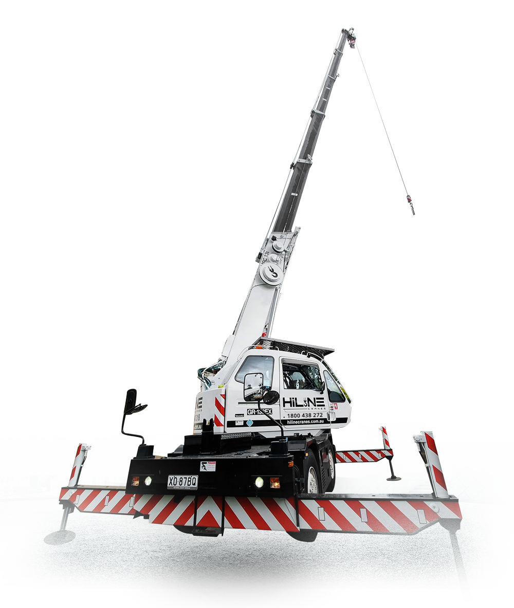 crane for hire Sydney in action
