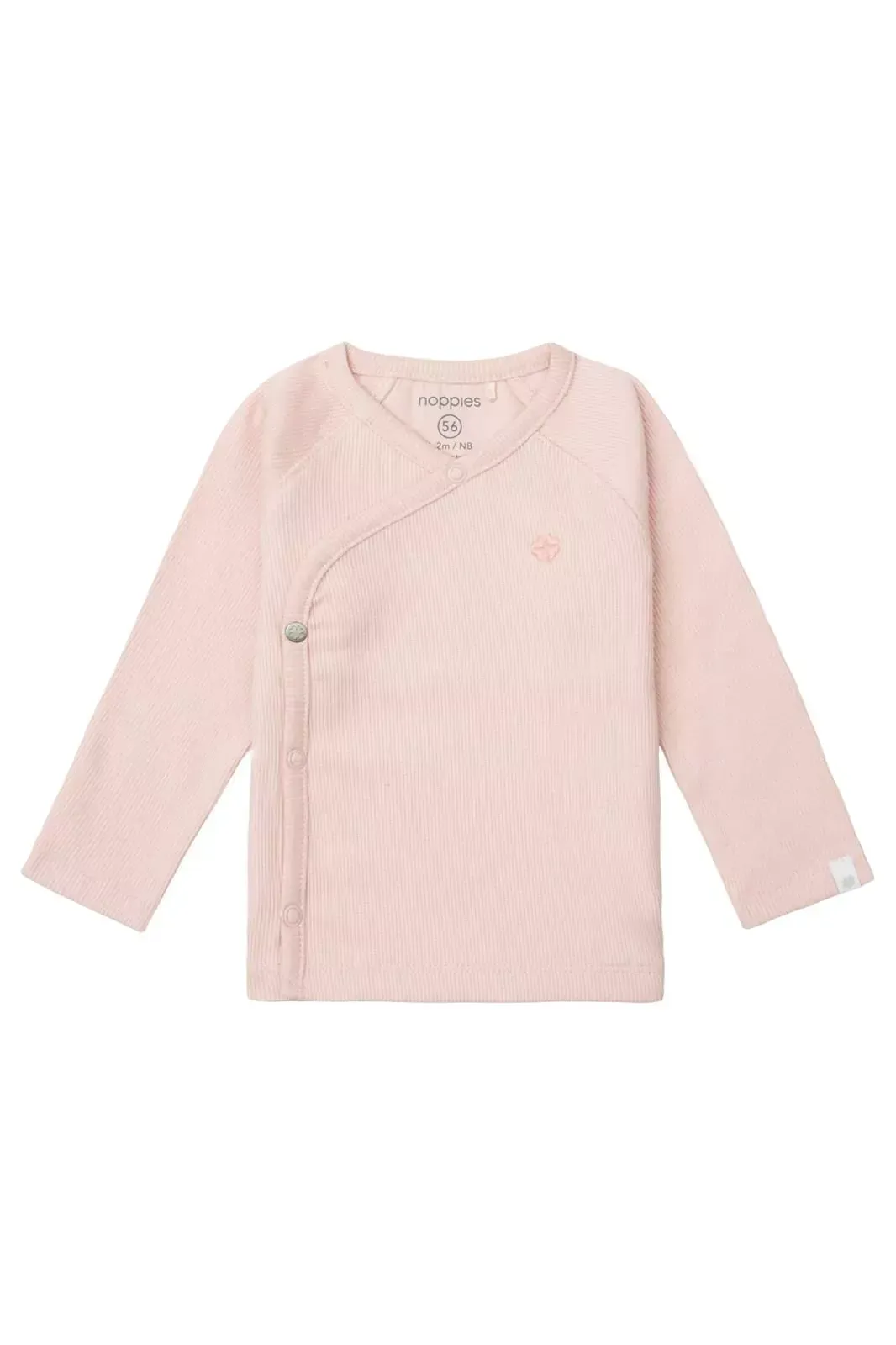 Noppies overslag shirtje roze