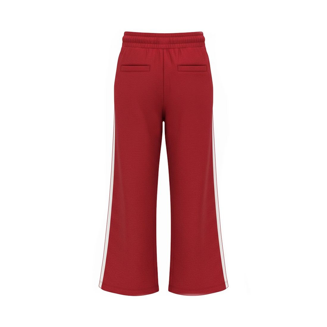 No Way Monday meisjes joggingbroek rood bies