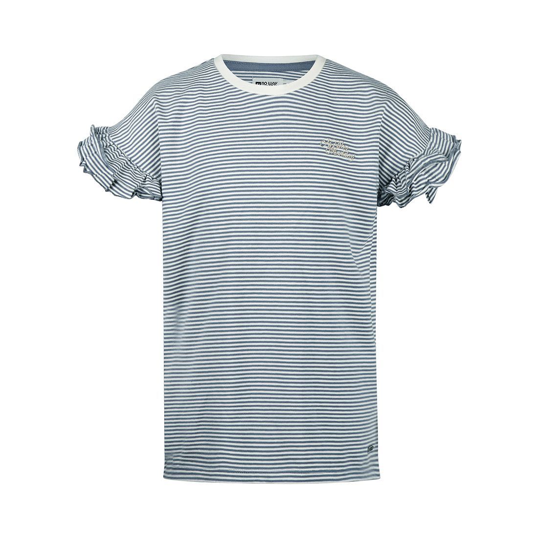 No way monday gestreept shirt meisje