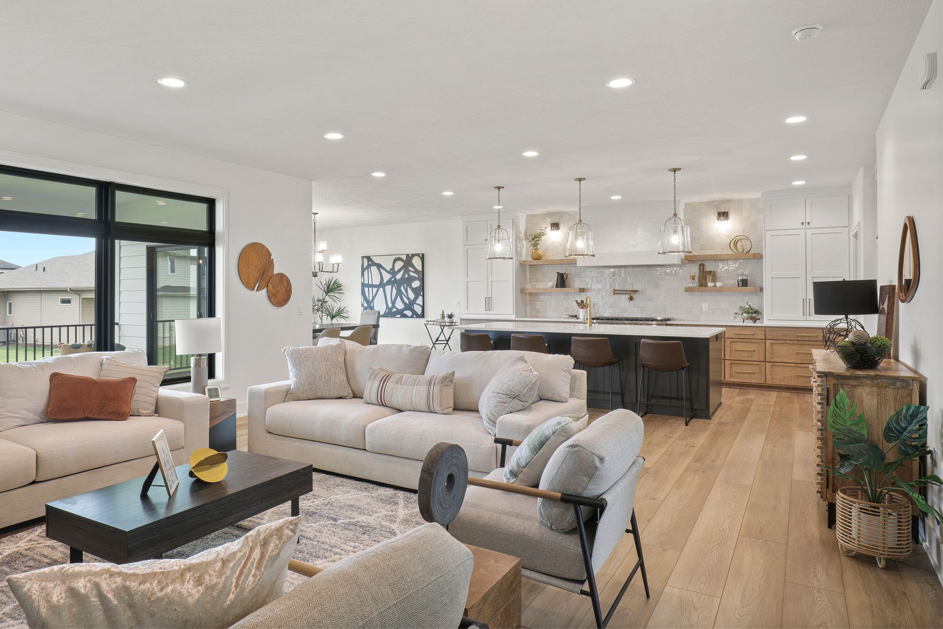 House interior lighting.