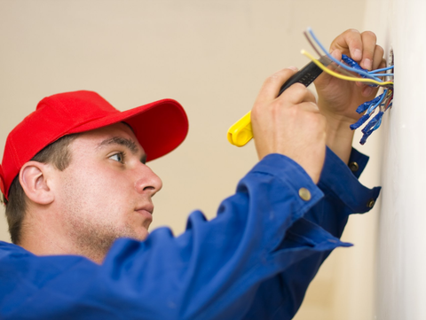 Man Wearing Red Cap | Yankton, SD | Brightway Electric LLC