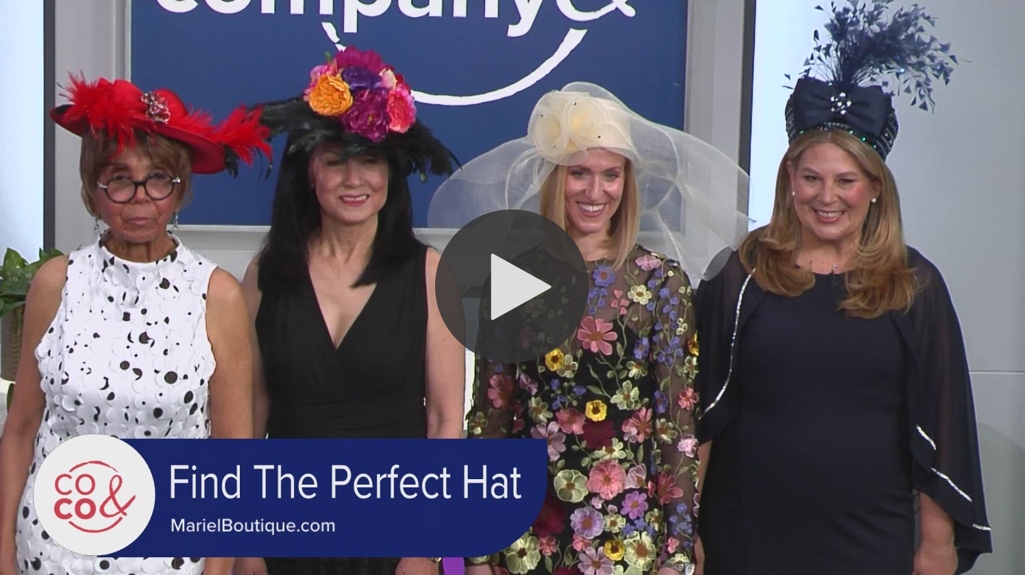 The Perfect Hat is waiting for you at Mariel Boutique in Cherry Creek. Watch our segment with Colorado And Company on 9News!