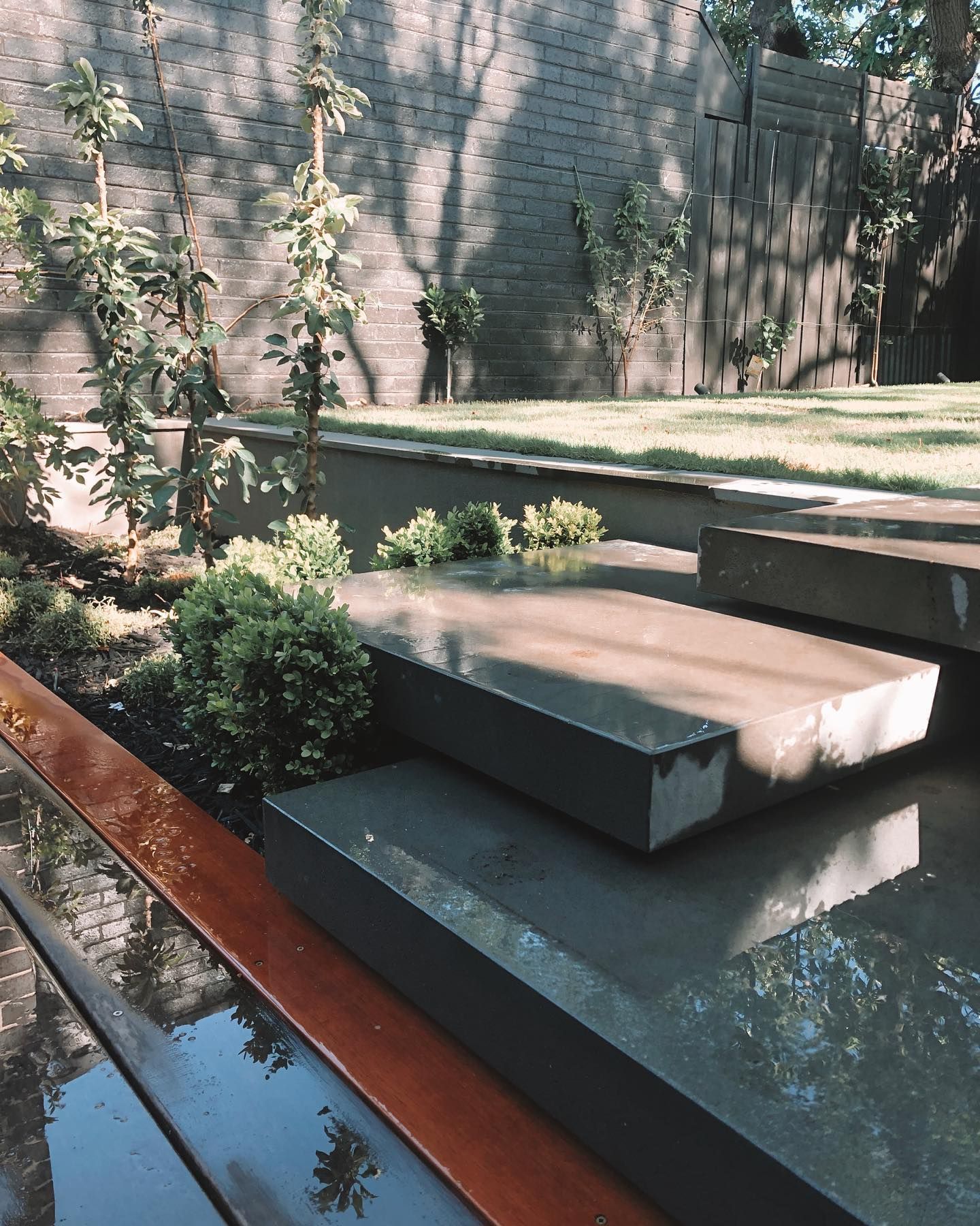concrete steps landscaping