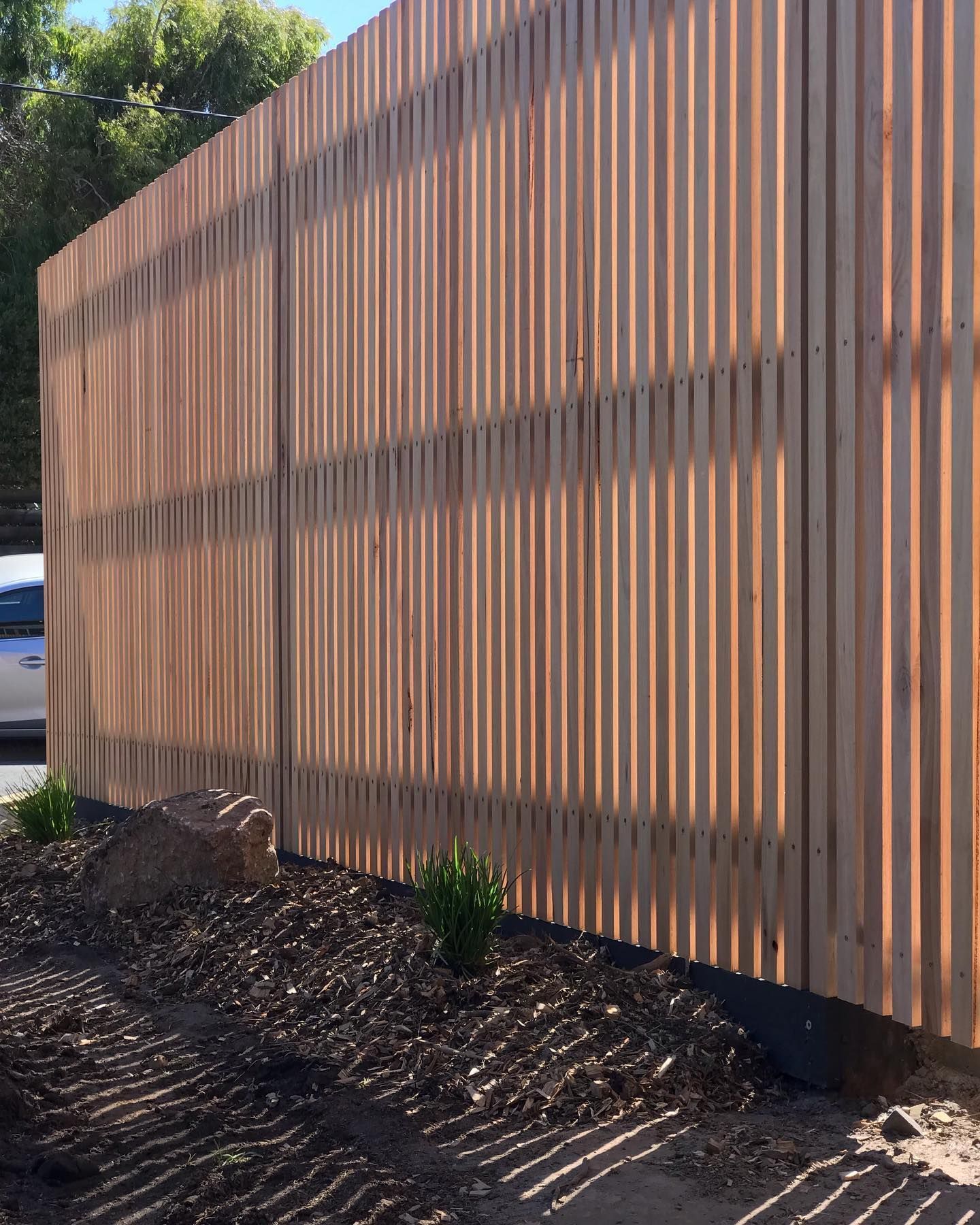 boutique front fence design