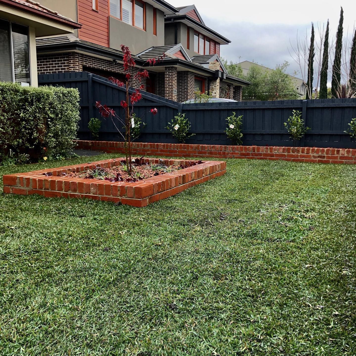 garden edging brickwork