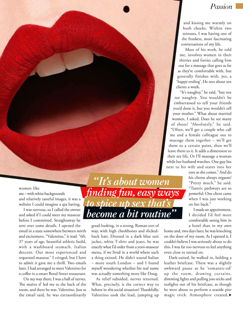 easy living magazine yoni massage article 2 image