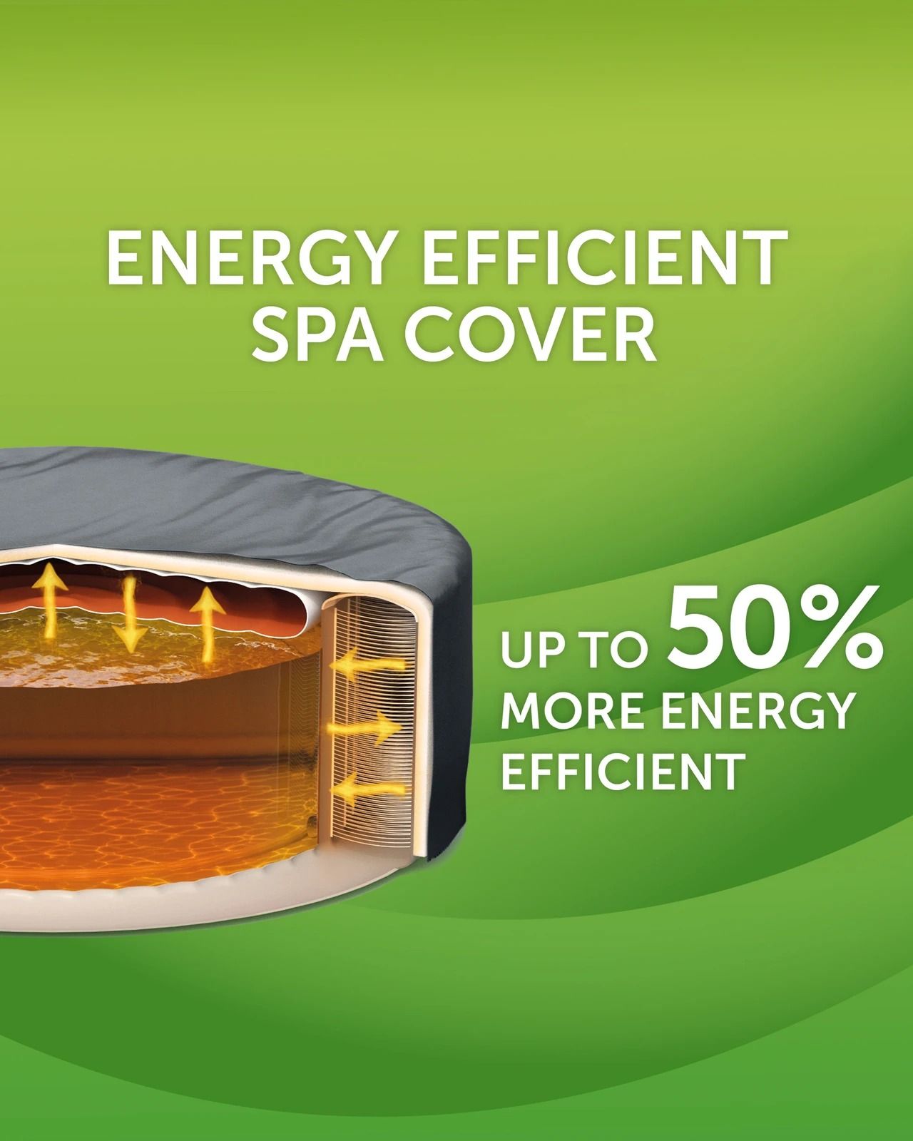  PureSpa Sahara Tan Round Bubble Inflatable Spa Set - 6-Person