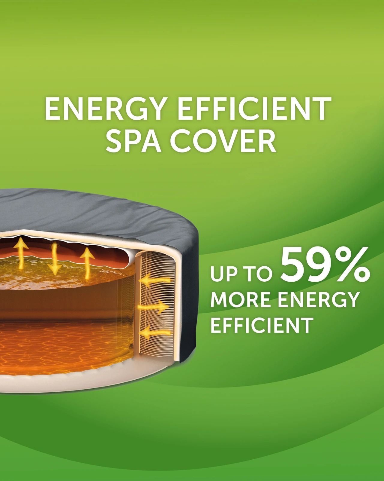  PureSpa Sahara Tan Round Bubble Inflatable Spa Set - 6-Person