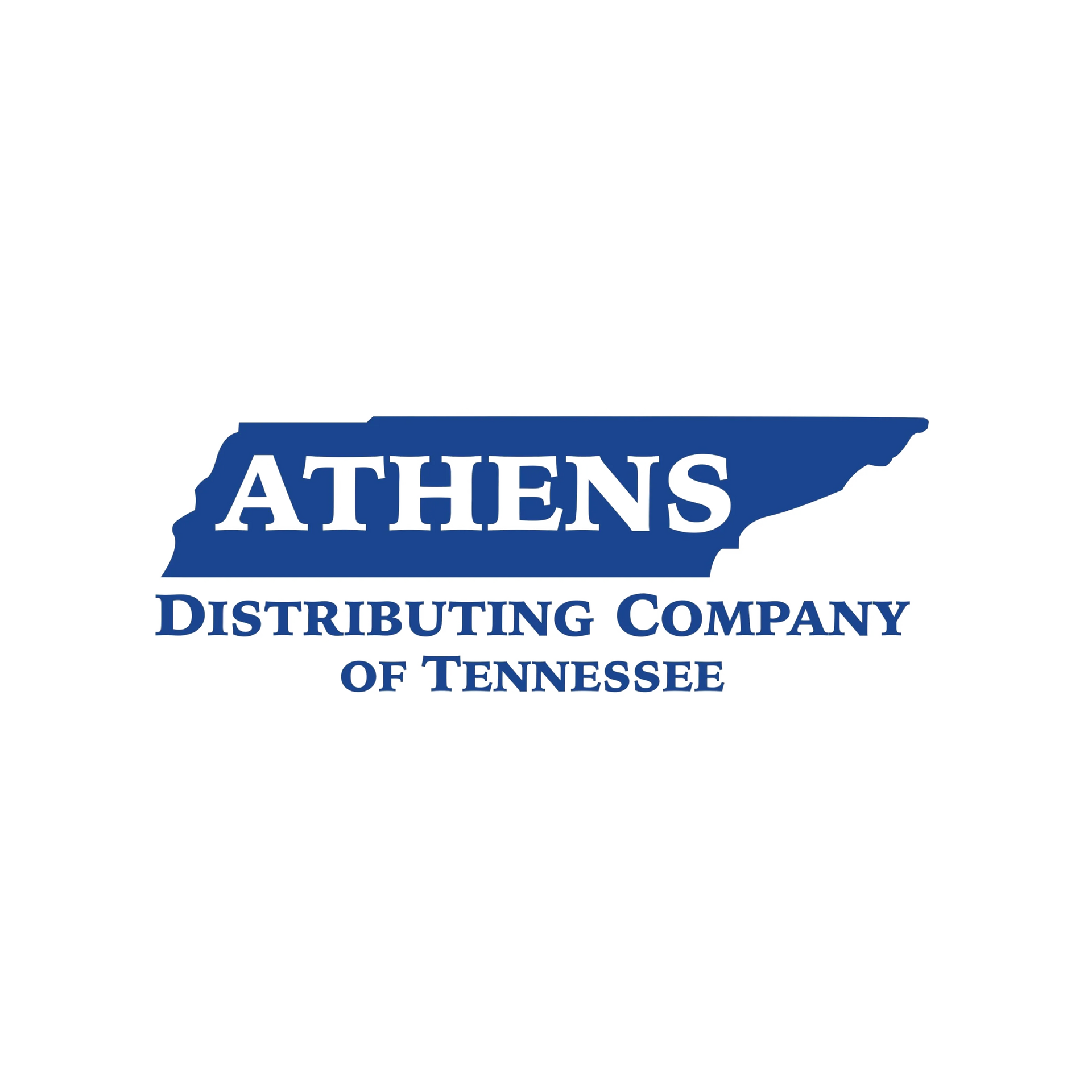 The logo of Athens Distributing Company of Tennessee.