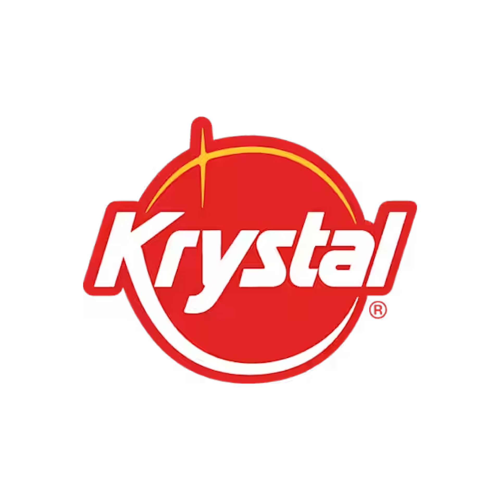 The logo of Krystal.