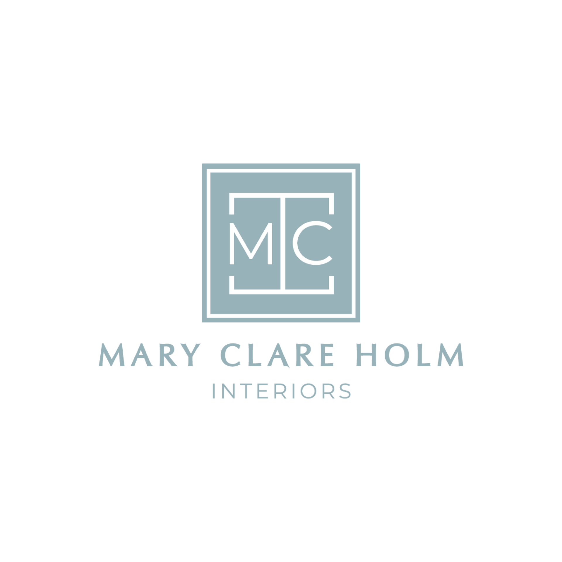 The logo of Mary Clare Holm Interiors.
