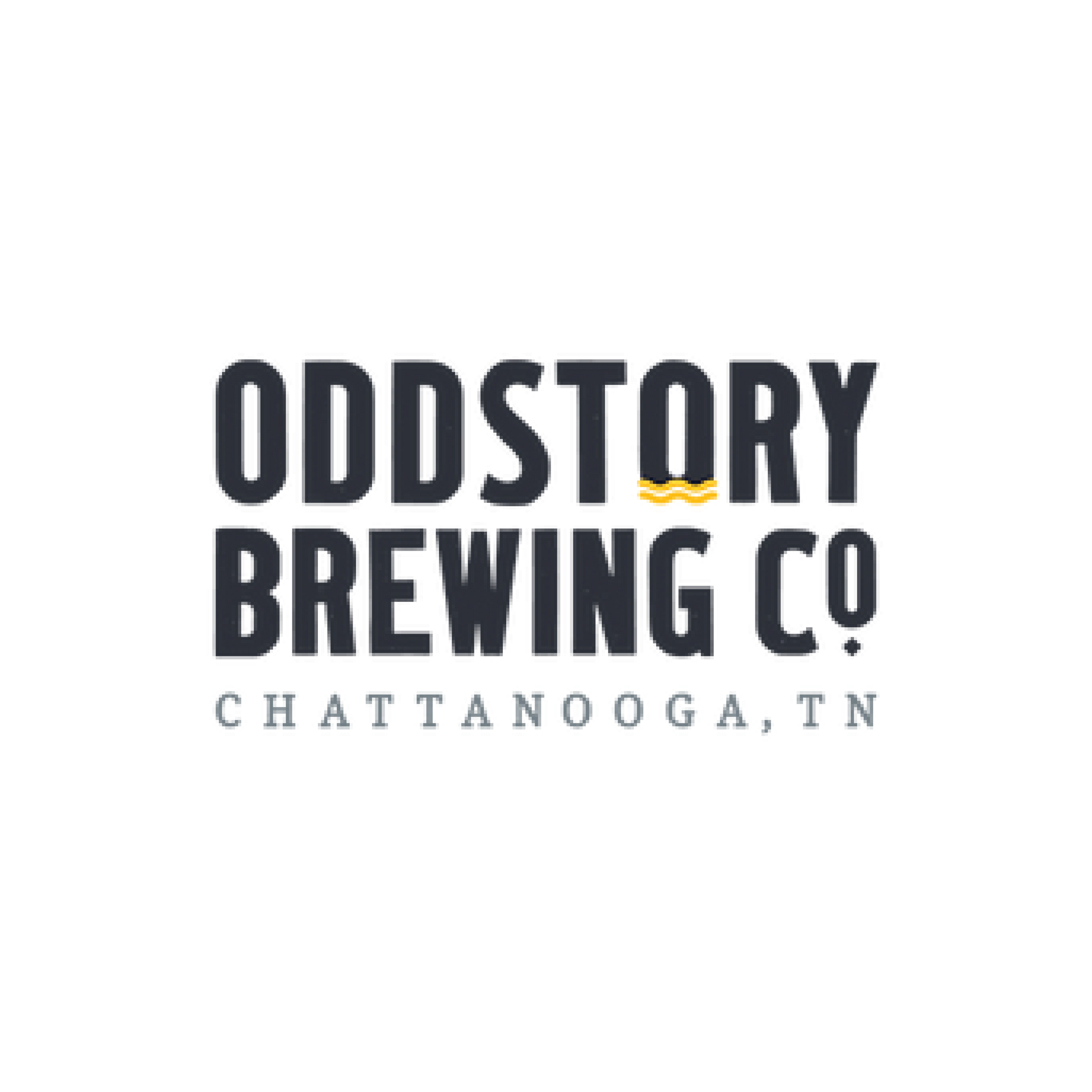 The logo of OddStory Brewing Co.
