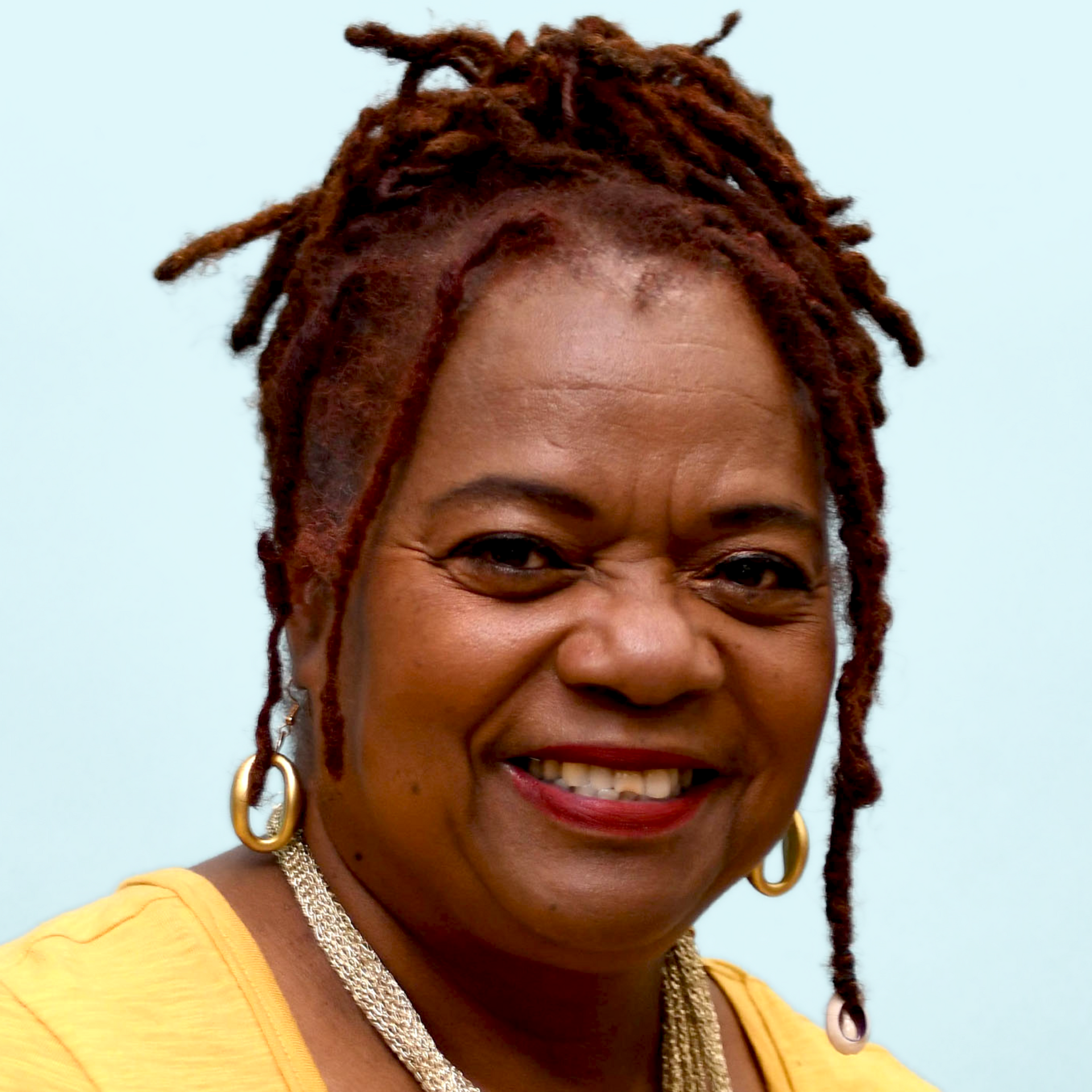 A photo of Board Chairman Rosie Russell.