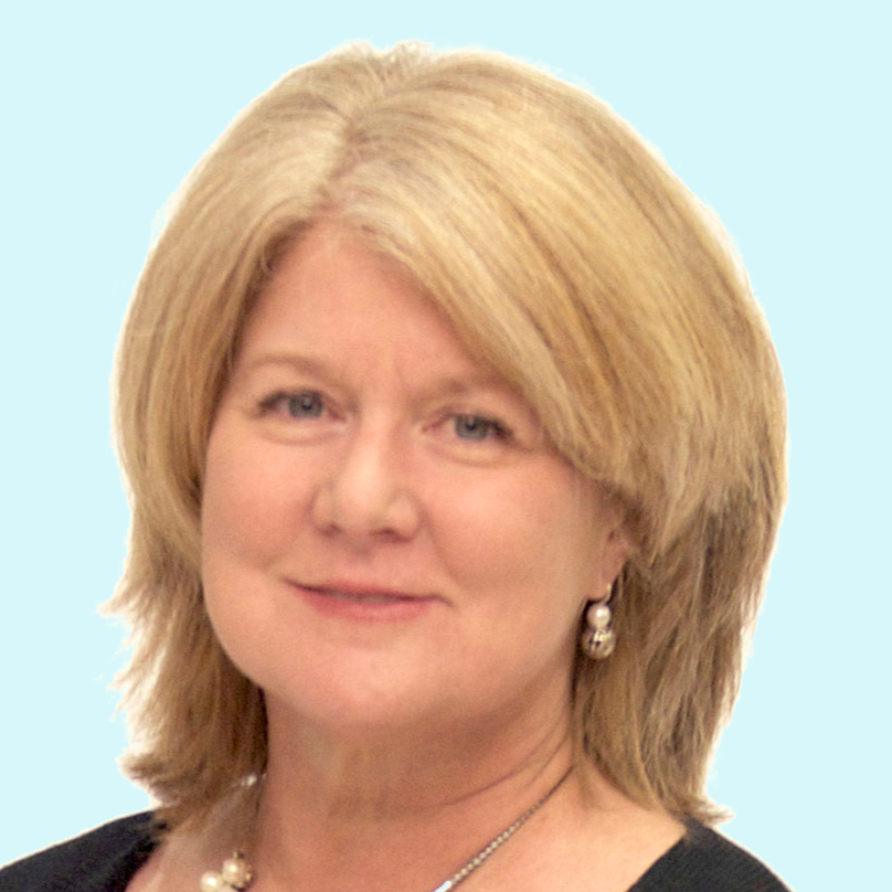 A photo of Board Member Sandy Lusk.
