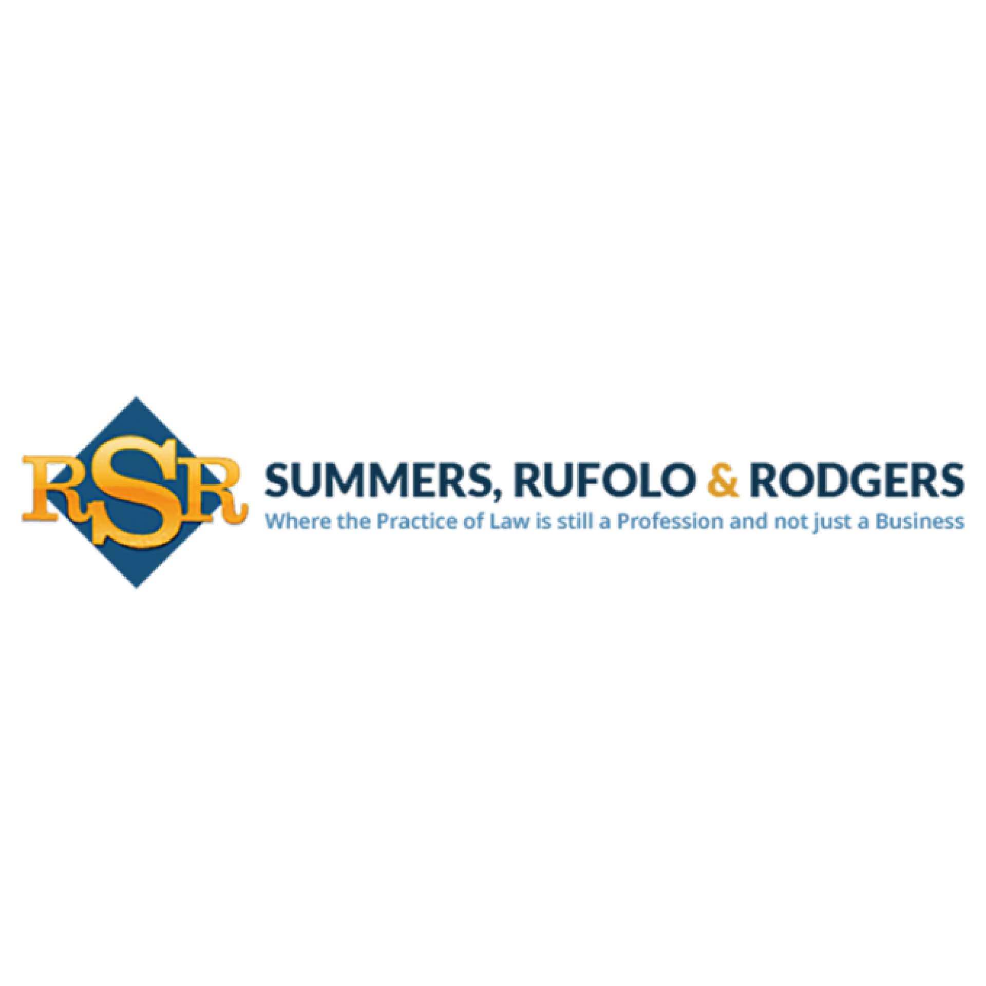 The logo of Summers, Rufolo & Rodgers.
