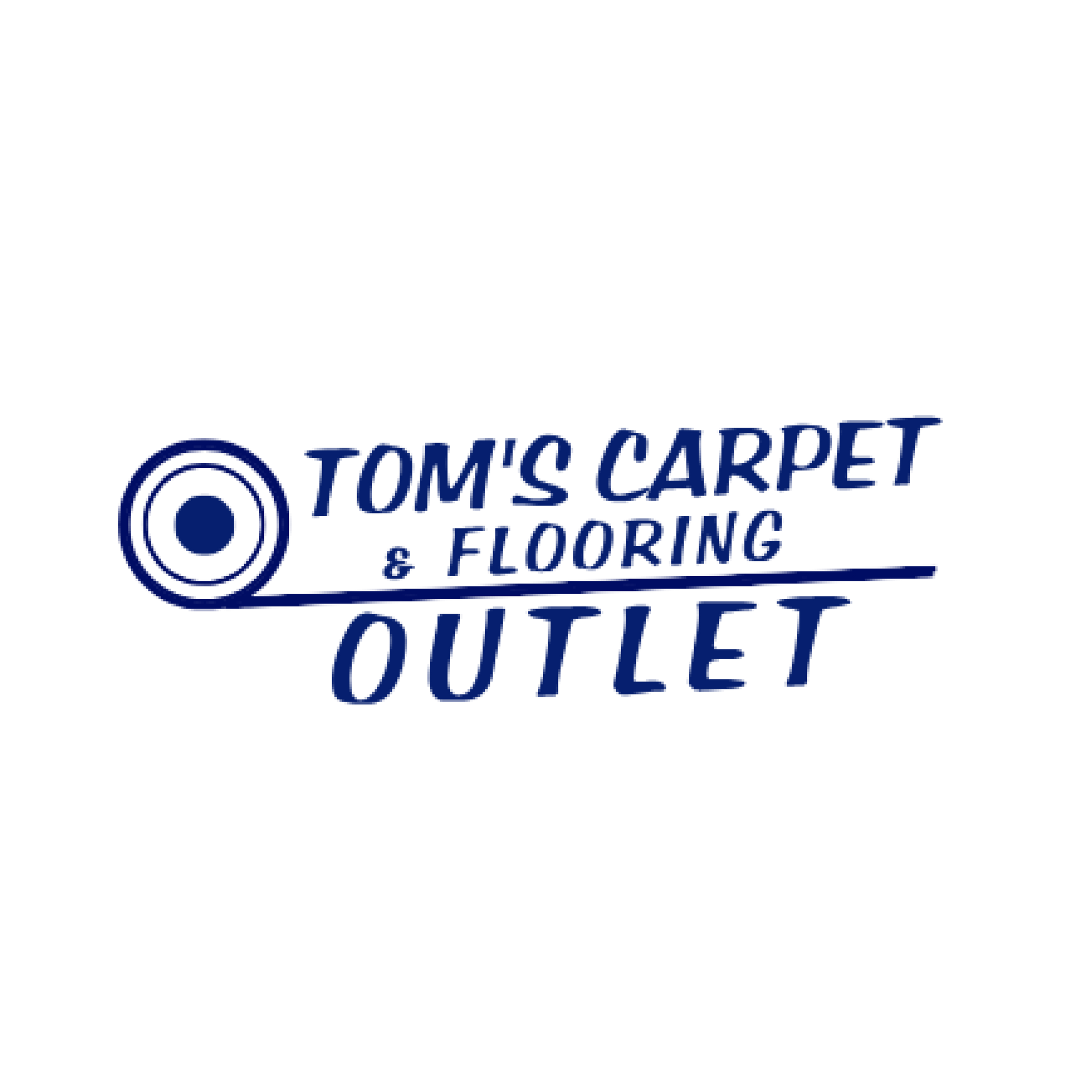 The logo of Tom's Carpet & Flooring Outlet.