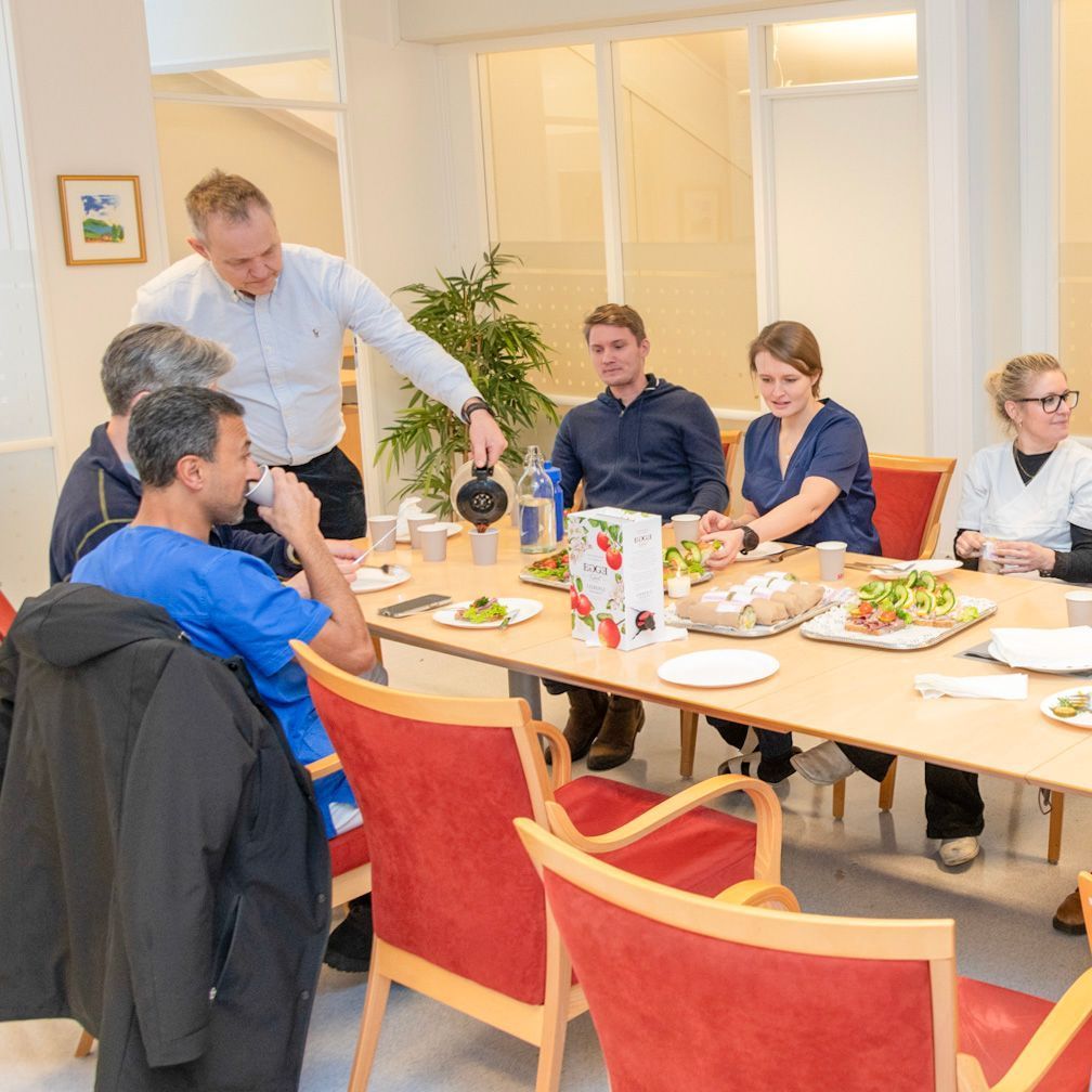 Lunsjmøte på Dølasletta 7

